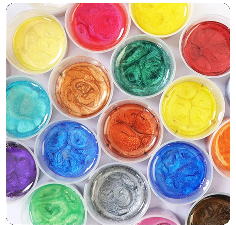 10g Natural Mica Mineral Handmade Soap Candle Colorful Pearlescent Powder Pigment Mica Nail Pearl Powder Epoxy Resin Pigment