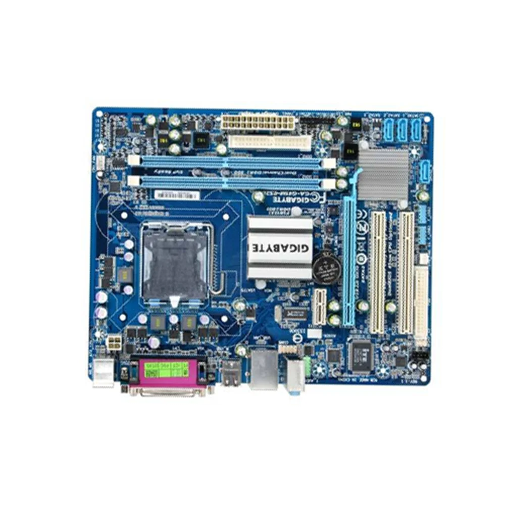 GIGABYTE GA-G41M-ES2L Desktop Motherboard G41 Socket LGA 775 For Core 2 DDR2 8G Micro ATX Original