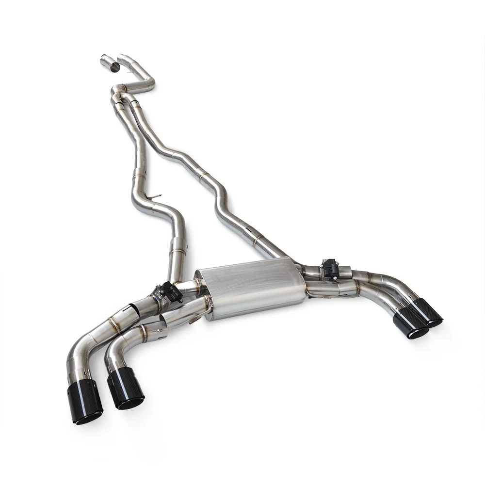 Stainless Steel Resonators Cat-Back Exhaust System Compatible with  M340i/M340/M440/M440i G20 3.0T 2019-2024