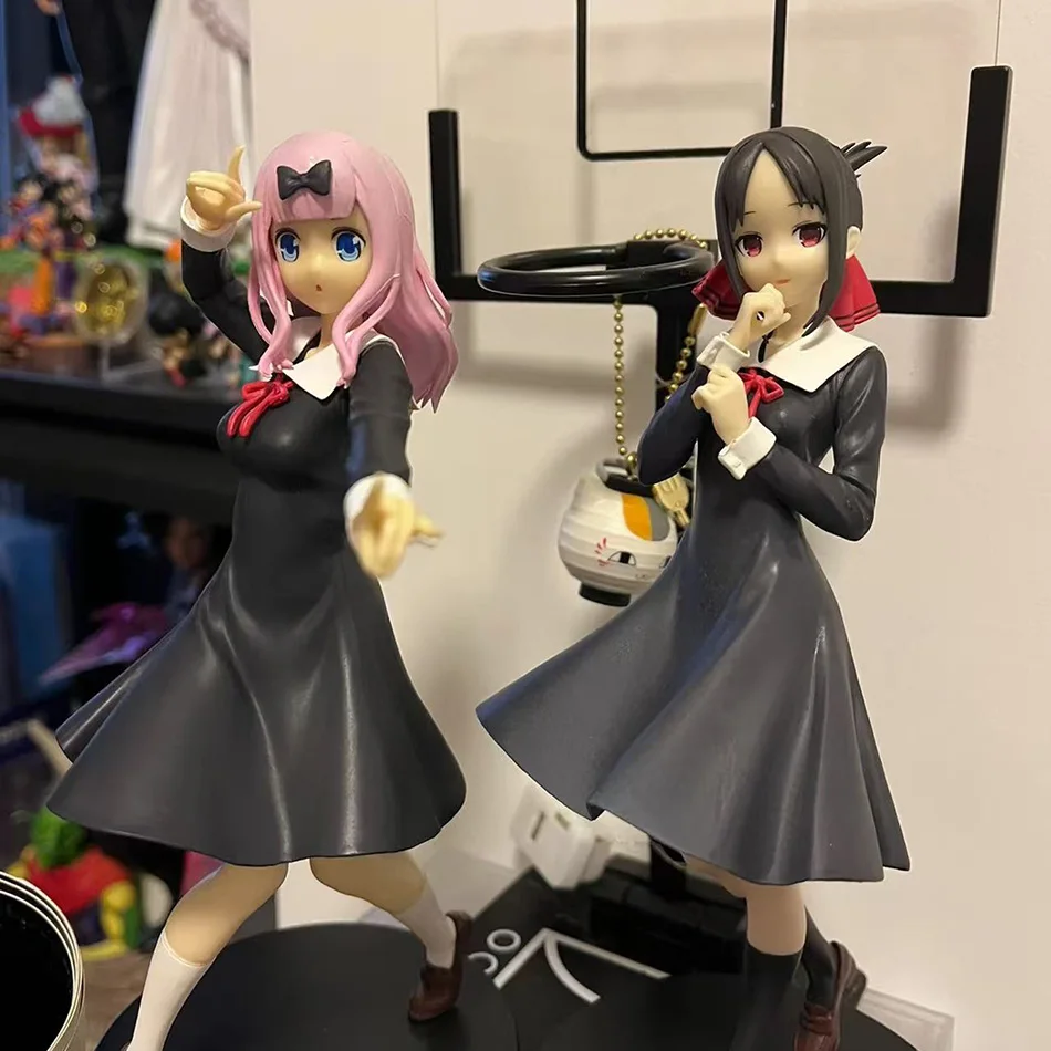 

18CM Anime Game Figure Kaguya-sama Love Is War Fujiwara Chika Rabbit Model Dolls Kawaii Girl Figure Japanese Dolls Decoration