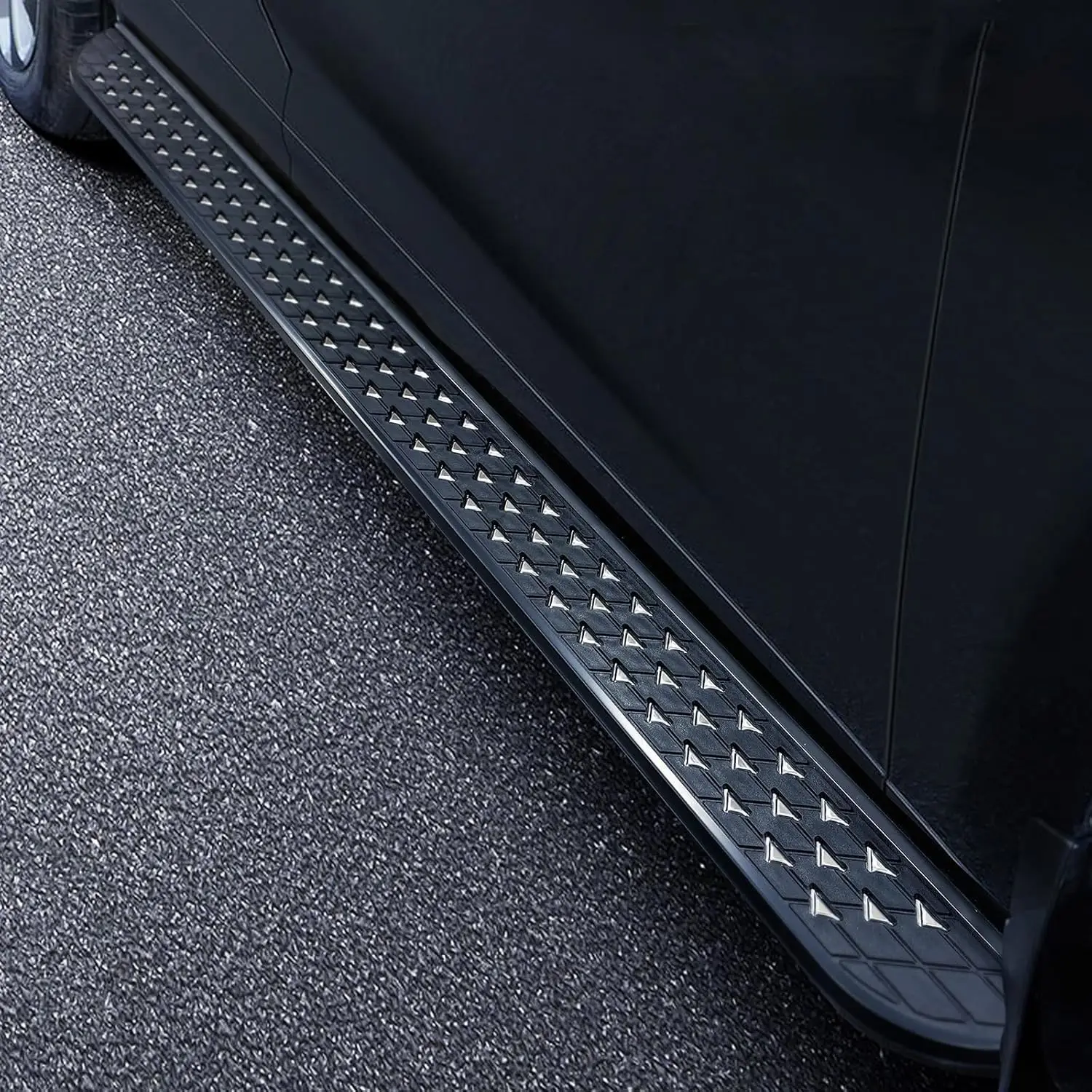 2 قطعة يناسب تويوتا جراند هايلاندر 2024 2025 2026 باب ثابت الجانب خطوة دواسة تشغيل مجلس Nerf بار