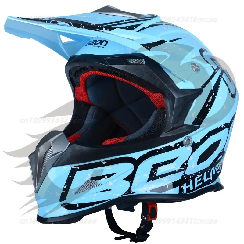 

Профессиональный DOT BEON B602 Мото Позашляховая езда Гонки Мотокросс Гонки Дышащий внедорожный анфас Шлем Мотокросс Casco Moto
