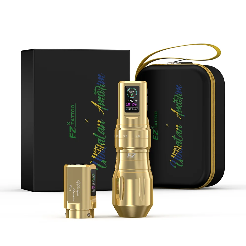 

EZ P3 Pro SPECIAL LIMITED EDITION Wireless Battery Tattoo Machine Pen Adjustable Stroke 2.0-4.2mm for Cartridge Tattoo Needles