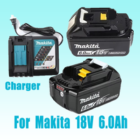 18V 6.0Ah for Makita Original With LED lithium ion replacement LXT BL1860B BL1860 BL1850 Makita rechargeable power tool battery