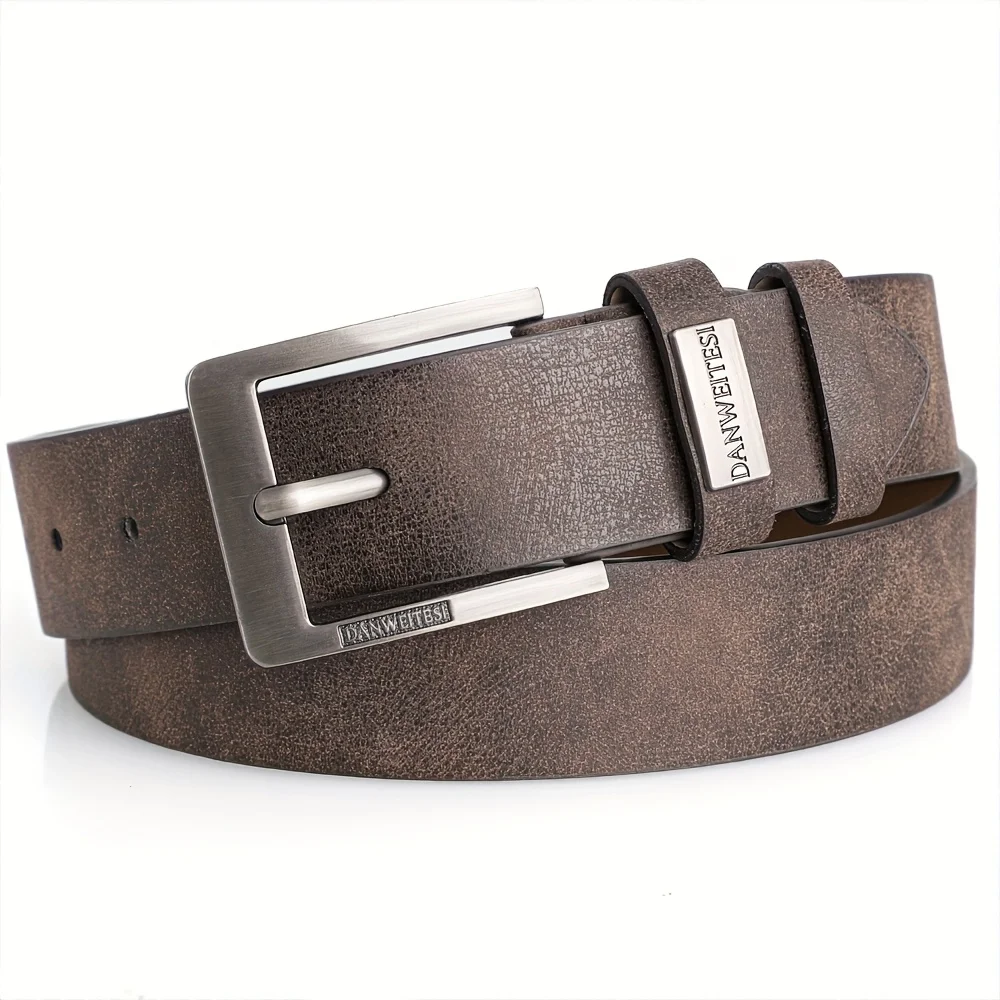 Neue männer Hochwertige PU Leder Gürtel Metall Pin Schnalle Gürtel Freizeit Business Bund Modische Männliche Zubehör Designer Gürtel – Detail 8