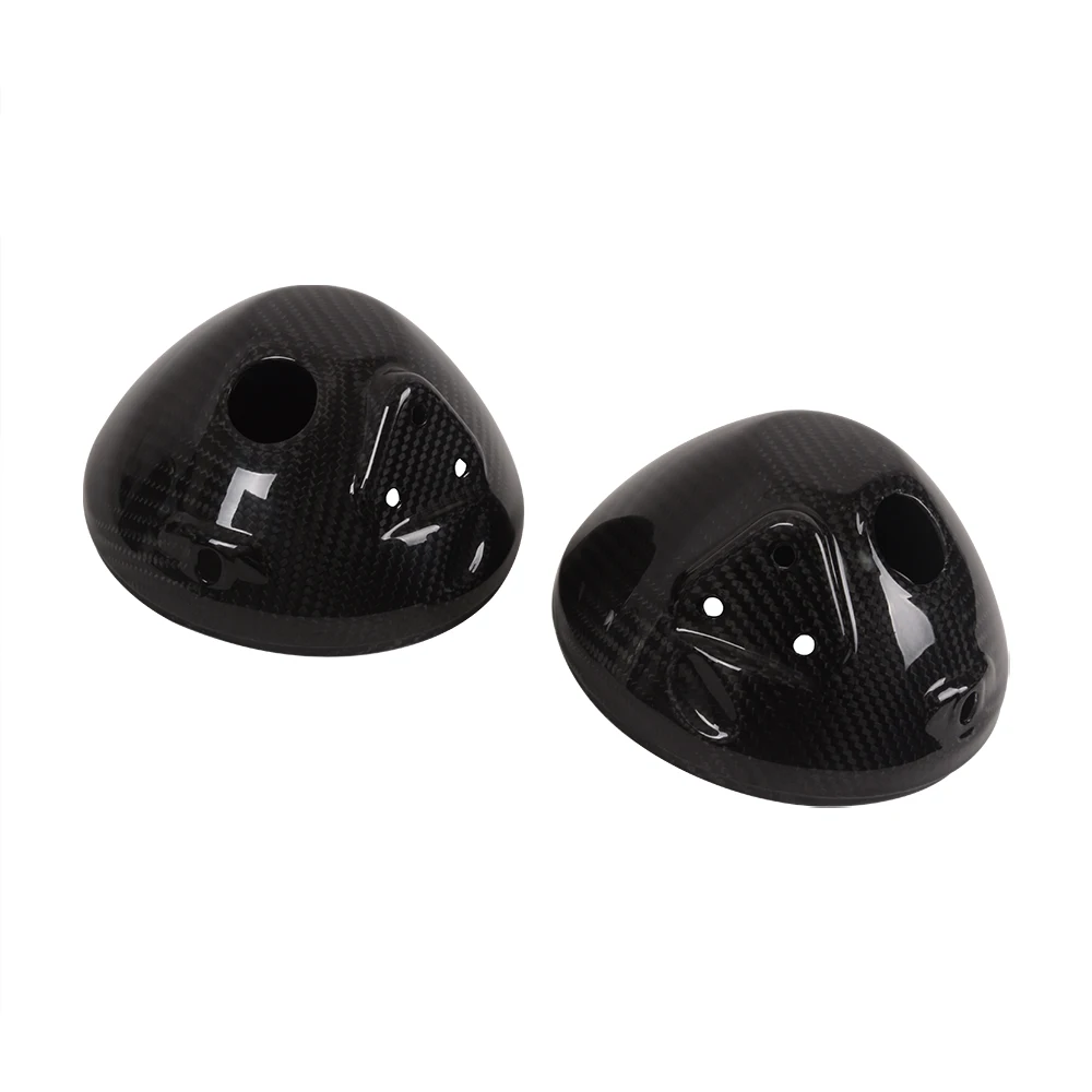 

Carbon Fiber Motorcycle Headlight Bowl Head Cowl Fairing Twill For Triumph Rocket III 2020 2021 2022