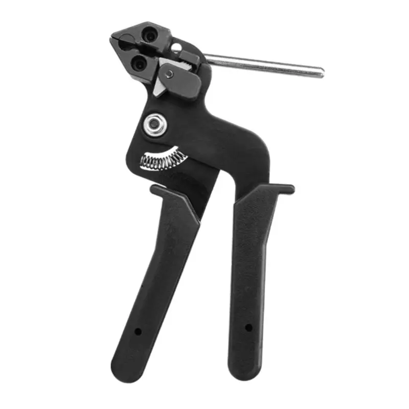 Easy Use Multi-Purpose Stainless Steel Cable Bundle Tool - Self-Locking Metal Tie Pliers Manual Use