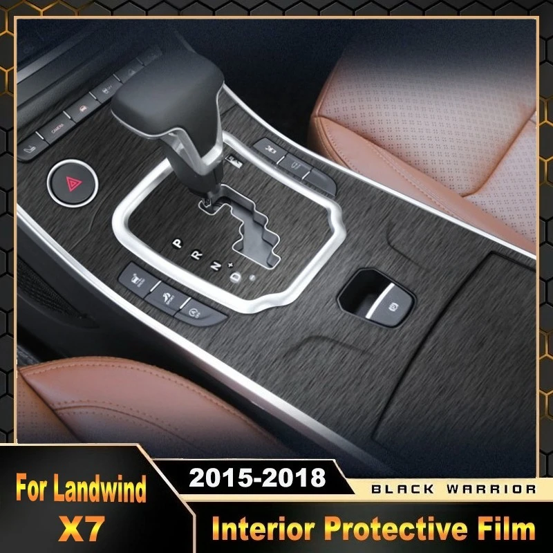 

Для Landwind X7 2015-2018 центральная панель управления внутренняя модифицированная наклейка защитная пленка устойчивая к царапинам автомобильные аксессуары