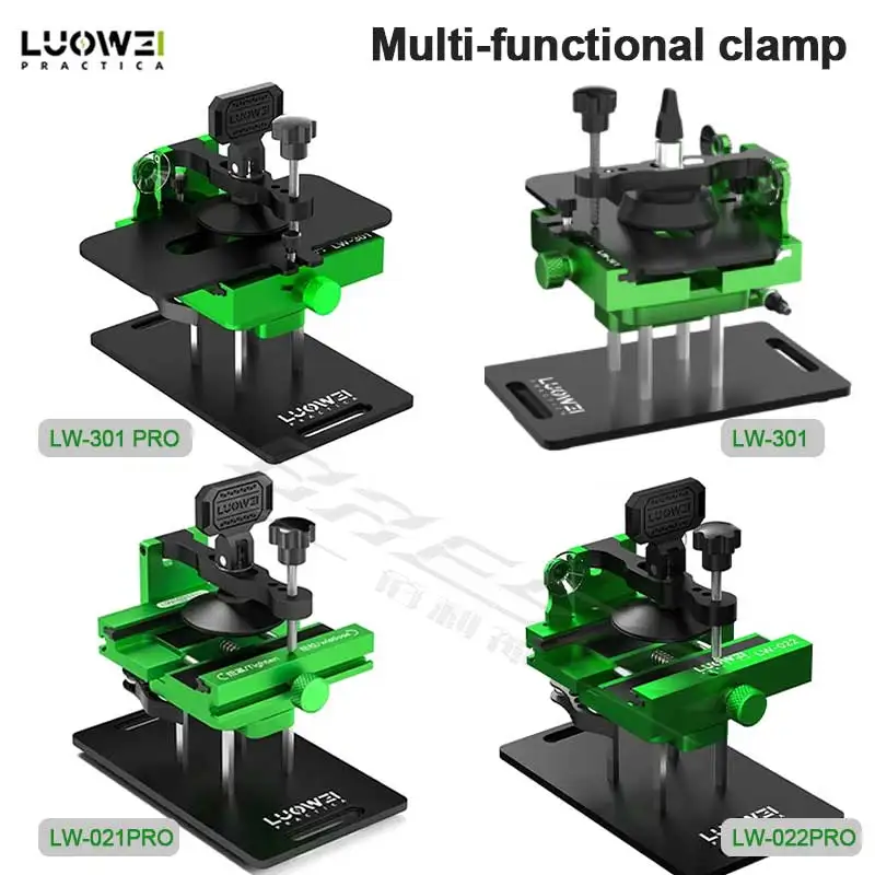 

Luowei LW-301/LW-021Pro/LW-022Pro Screen Disassembly Fixture for Mobile Phone 360° Rotary Screen Back Cover Removal Clamp Tools