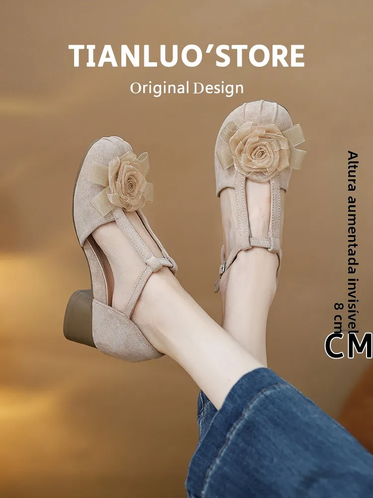 ballet-flat-shoes-women-summer-skirt-thick-heel-mary-jane-high-heels-beautiful-toe-cover-sandals-flower-embellished-ultra-fib