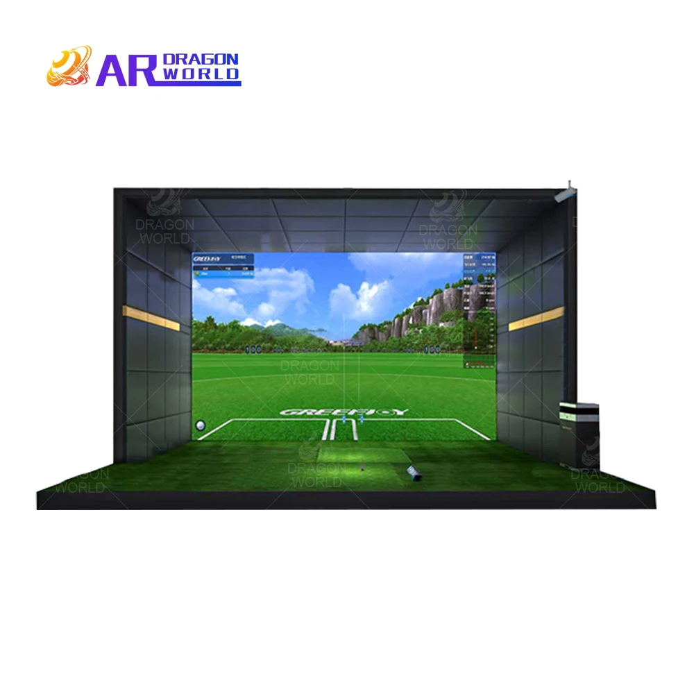 Customized Golf Training Aid Infrared Screen Golf Simulator System