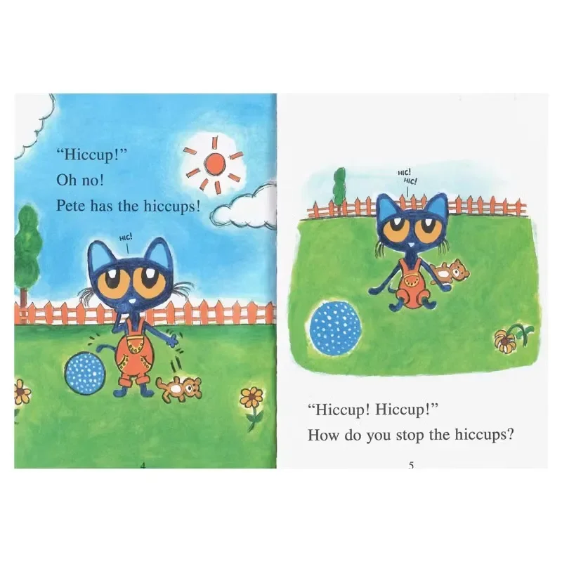 Pete the Kitty and the Case of the Hiccups (My First I Can Read), Child aged 3 4 5 6 English book, Picture Books 9780062868268