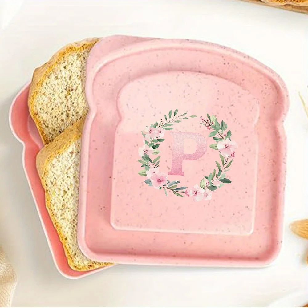 Portable Fresh-Keeping Toast Sandwich Container, Reusable Bento Lunch Box Microwave Safe for Home Camping Picnic