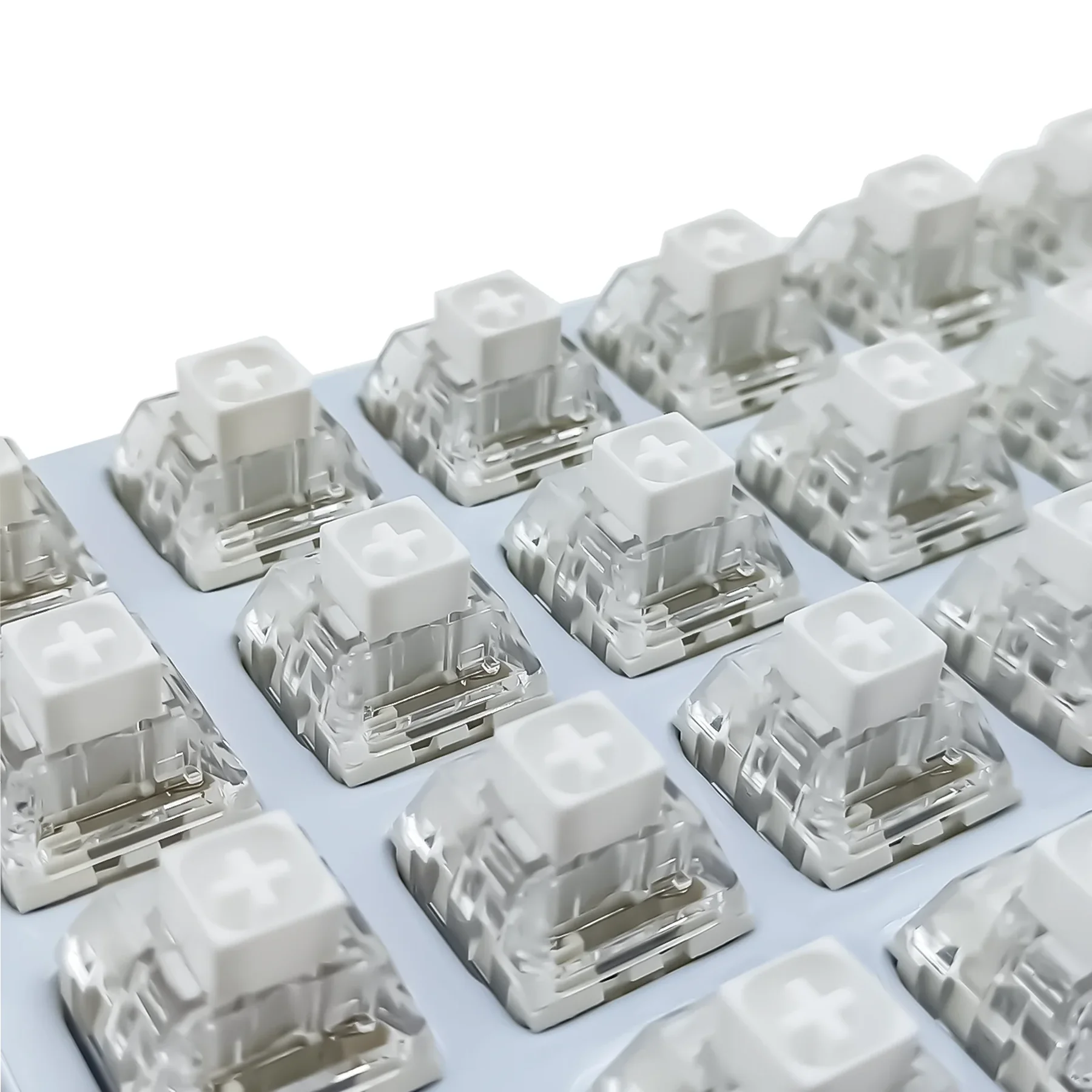 Kailh Box White Switch Clicky Box White Custom Mechanical Keyboard Cherry SMD 3Pin 55g Gaming Switches AULA F75 F87 AJAZZ AK820