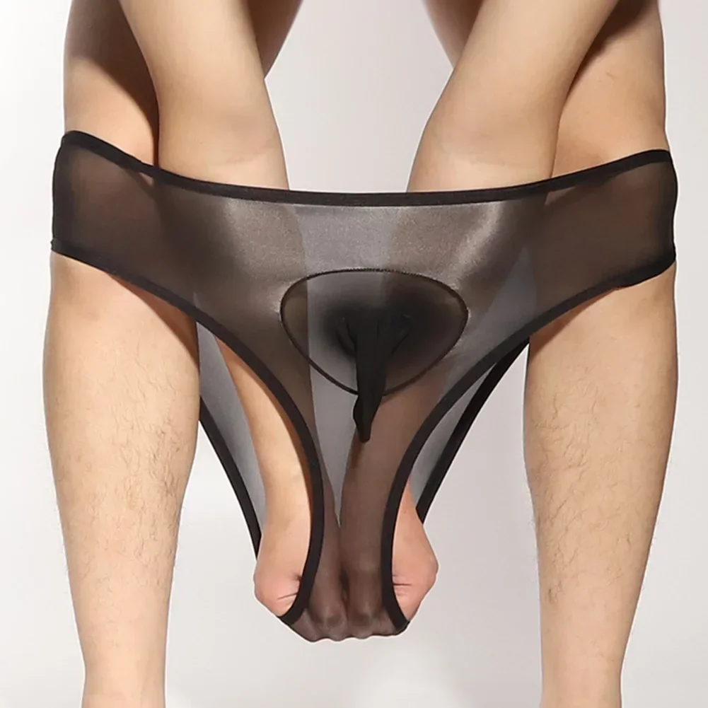 Hot Sale New Fashionable Mens Underwear Panties Briefs Bulge Pouch Comfortable Nylon Sexy Soft Solid Color Stretch