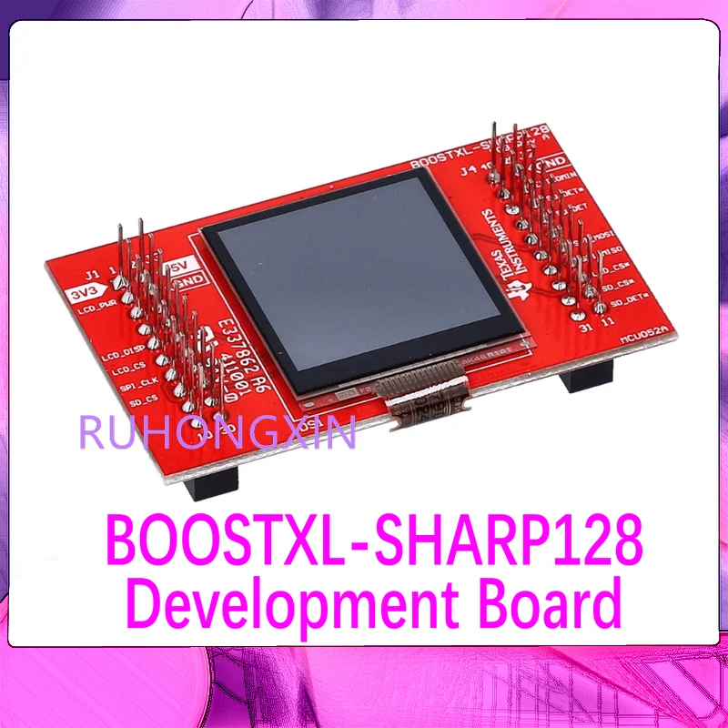 

BOOSTXL-SHARP128 Sharp128x128 memory LCD TI BoosterPack interface LCD display plugin module supports LCD SD card