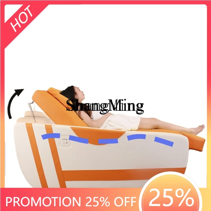 

CL modern simple and easy to operate leather can sit and lie down multi-functional leisure bed