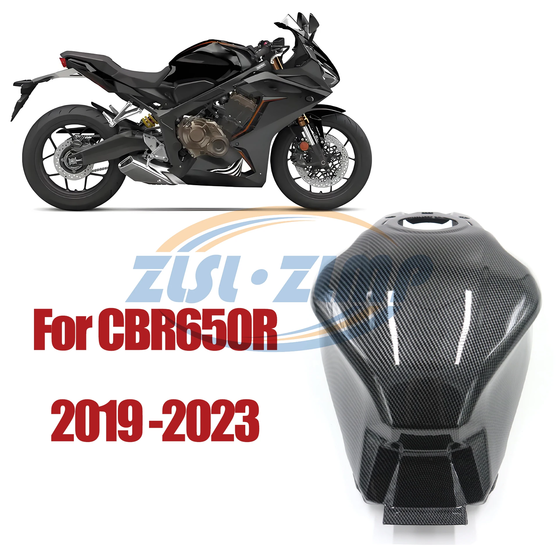 

Motorcycle For HONDA CBR650R material 2019 2020 2021 2022 2023 fuel tank cover fuel protection shell carbon fiber paint CBR 650R