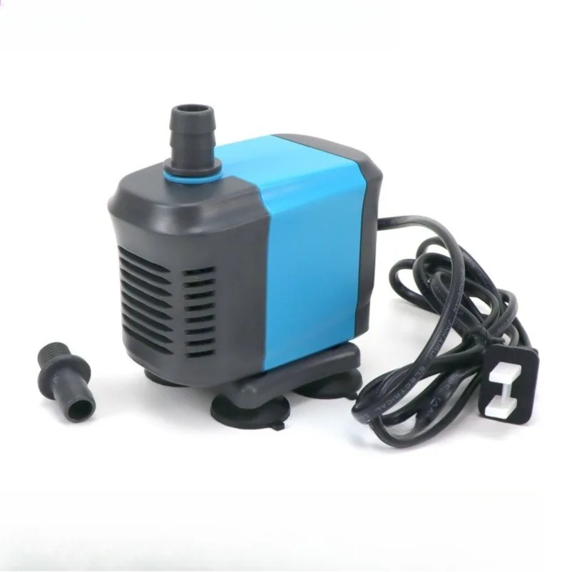 Side Suction Submersible Pump Fish Tank Silent Aquarium Filter Amphibious and Land Circulating Water Exchange Pump