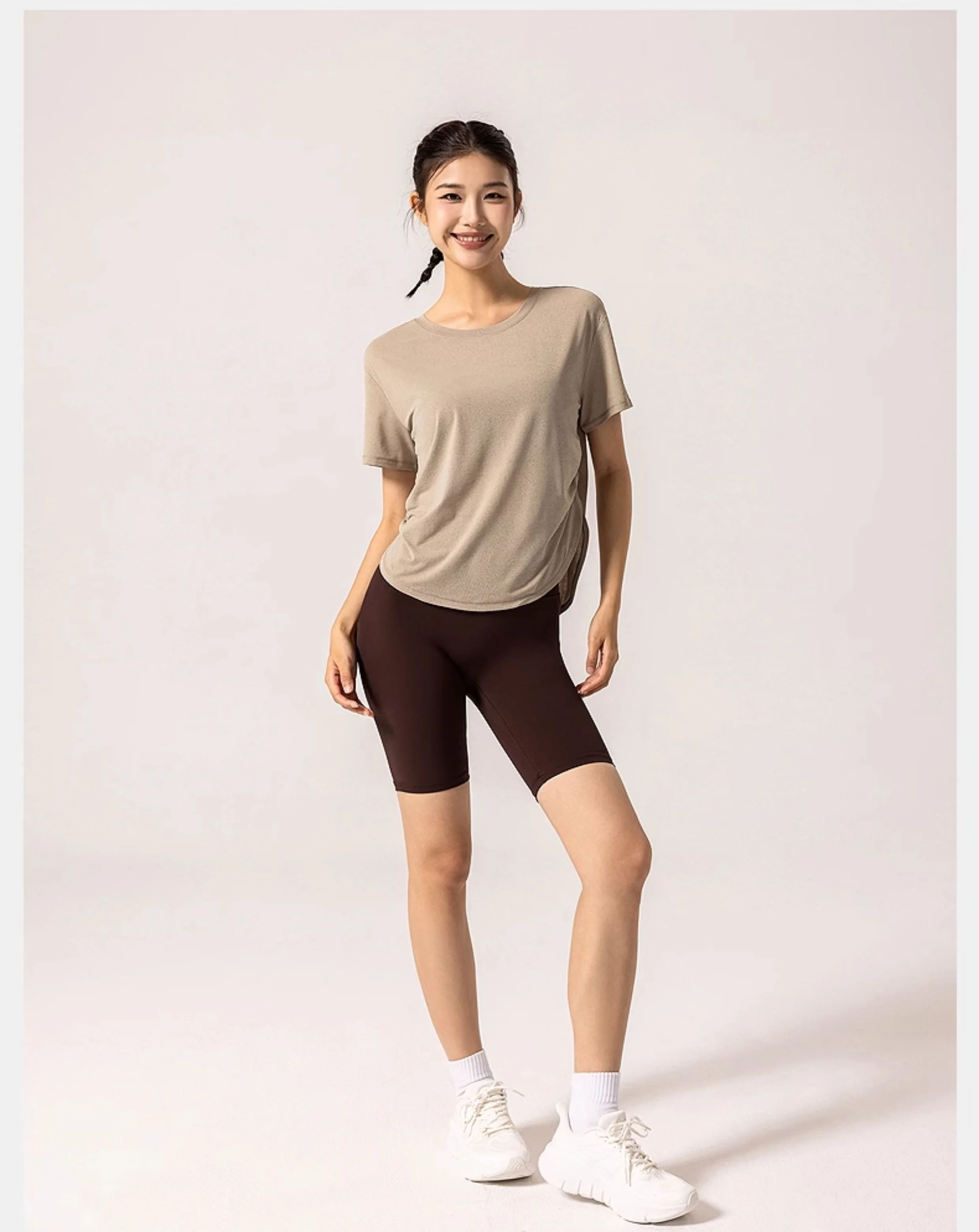 

Шорты для йоги, женские шорты для спортзала, яркие боковые детали, эластичные, модальные, спортивные, облегающие, с принтом, для бега, тренировок, спортивные, быстросохнущие, базовые, легкие GF