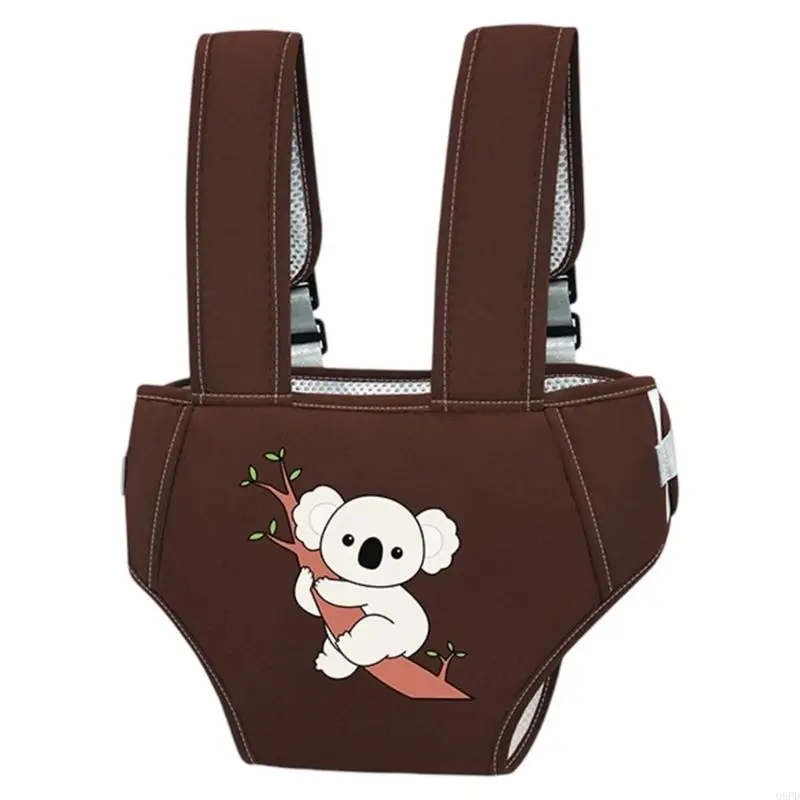 Travel Friendly Toddler Fixing Belt with Secure Buckles Mount for Restaurant Highchairs Cartoon Design