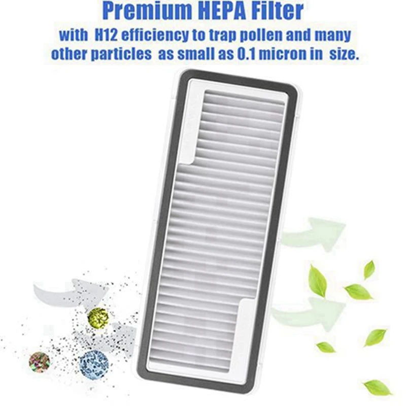 Piezas de Robot aspirador Narwal Freo X Ultra / Narwal J4 / J4 Lite, accesorios, Cepillo Lateral principal, filtro HEPA, paño de mopa