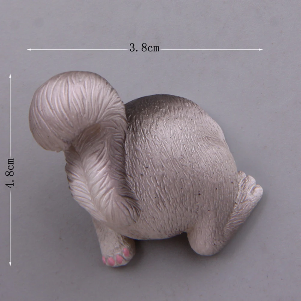 

6Pcs Animal Butt Refrigerator Magnets Assorted Adhesive Magnetic Fridge Magnets for Office Home Display