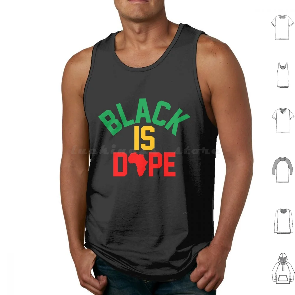 Black Is Slay Snack African American Shirt Tank Tops Print Cotton Melanin Africa African American Brown Skin Melanated