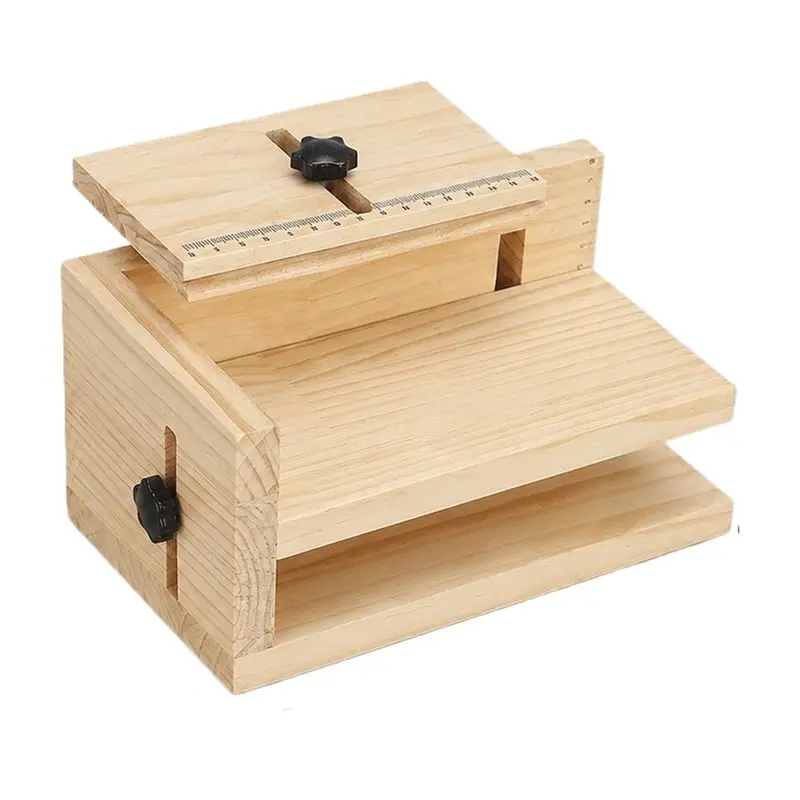 TFORU-Wine Bottle Labeling Stand-Adjustable Wooden Manual Applicator For Crafters Home Production Small Business Beer DIY