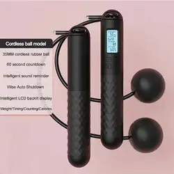 Professional Women's Fitness Jump Ropes Soft Handle No Weight Bearing Indoor Gym Workout Tool Fat Loss Exercise Equipments