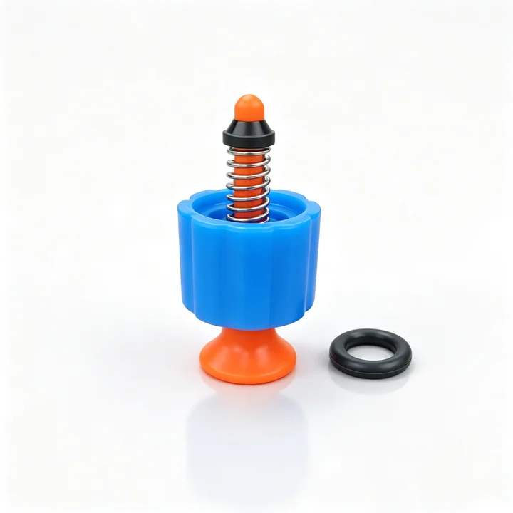Safety Pressure Relief Valve, PP Material Garden Sprayer Accessory, Ideal Replacement for Old Or Damaged Sprayer Valves