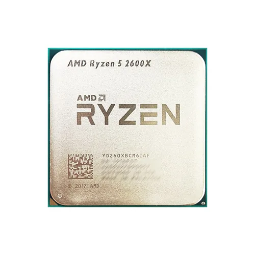 Imagen 2 del producto AMD Ryzen 5 2600X usado R5 2600X 3,6 GHz Zen+ 0,012 CPU de seis núcleos y doce hilos YD260XBCM6IAF Socket AM4