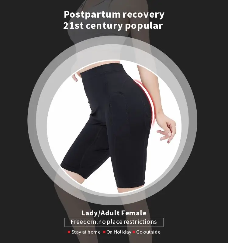 Vendita calda Homeuse Correzione del bacino femminile Muscolo del pavimento pelvico EMS Pantaloncini Ems dimagranti