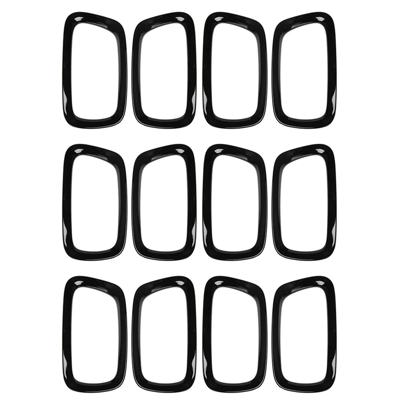 

12PCS Interior Door Handle Trim Bezel Molding Garnish For Honda HR-V HRV Vezel 2021 2022 Accessories Car-Styling