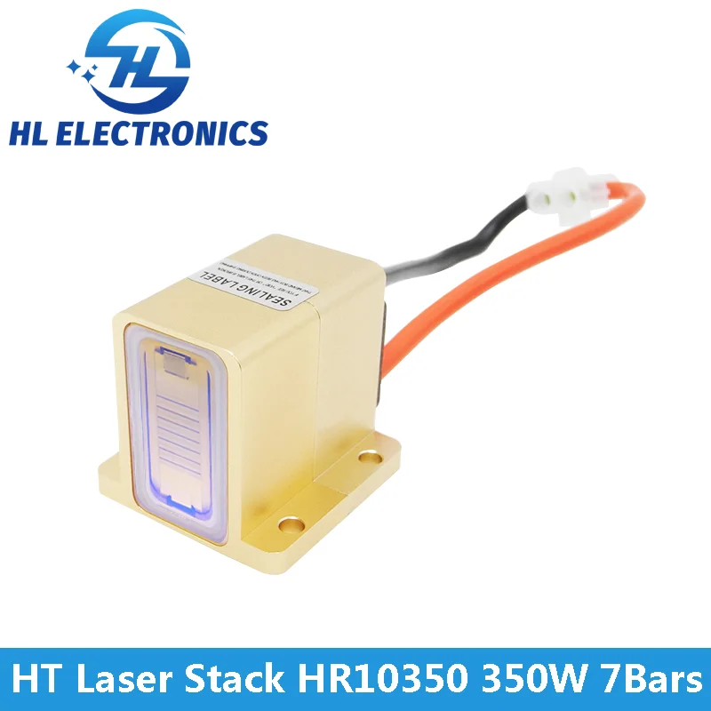 

HT HR Laser Diode Stack 350W HR10350 7Bars for 808nm diode laser hair removal