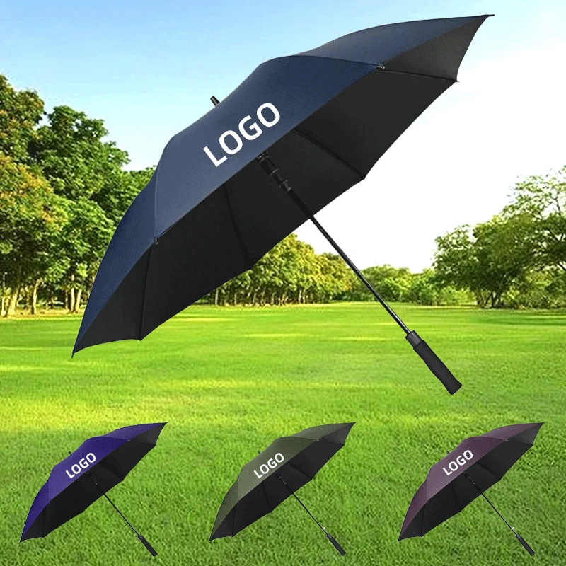 

Customize Straight Golf Umbrellas with Logo Prints golf umbrella for promotional custom logo printing