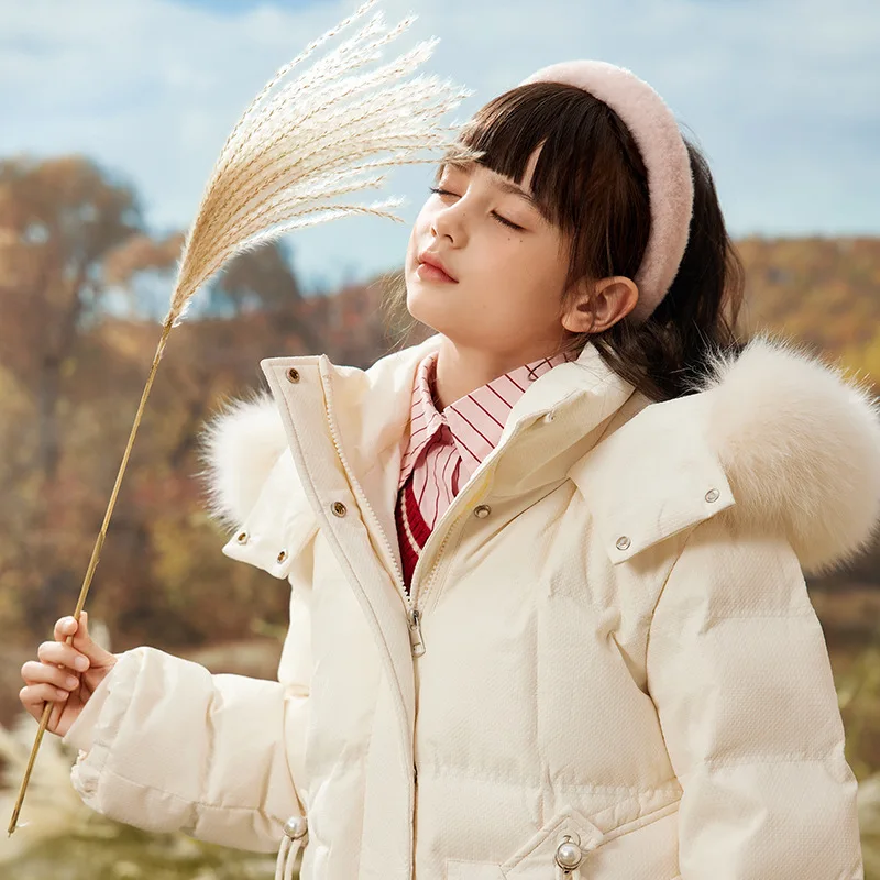 Puffer Coat Girls White Dress Coat Periwinkle Winter Coat For Girls: The  Ultimate Cold-Weather