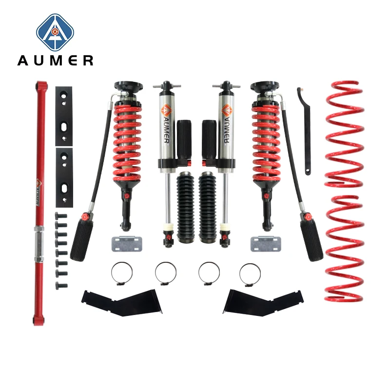 

Aumer Compression And Rebound Damping Force Adjustable Suspension Lift Kit 4x4 Shock Absorber For Great Wall Tank 300 400 500