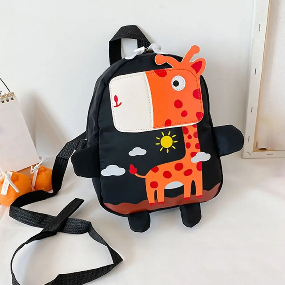 Casual Nylon Cartoon Backpacks Adjustable Kids Book bags Animal Bag for Teenager