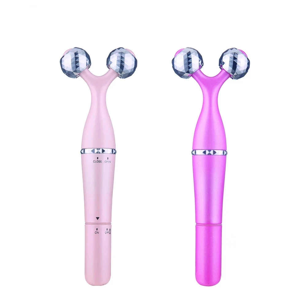 Aesthetic Facial Product 3D Roller Massager for Face Beauty Instrument V Shape Cheekbones Lift Wheel Skin Care Simulator Tool