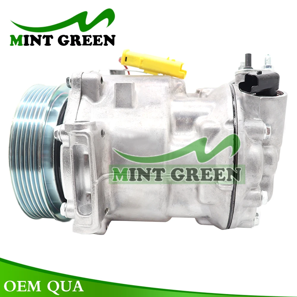 AC Compressor SD7C16 For Peugeot 407 607 Citroen C5 9671820480 9683003080 1300 6453WY 6453PQ 6453RG 6453PN 6453RA 6453.PM