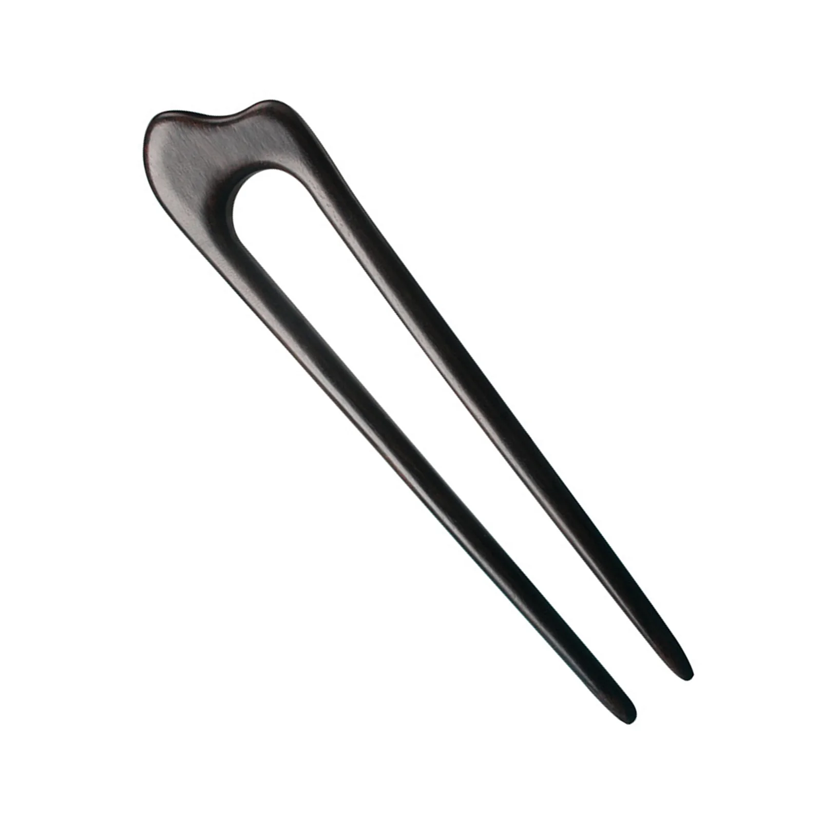 Simple Chinese Hair Sticks Wooden U Shaped Hair Forks for Women Hair Bun Maker Hairpins Accessories Retro Fashion Headpieces view 5