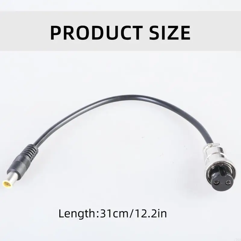 270b 7.9x0.9mm pria ke kabel daya konektor perempuan GX20 31cm 150W CORING CORING untuk pembangkit listrik dan laptop portabel