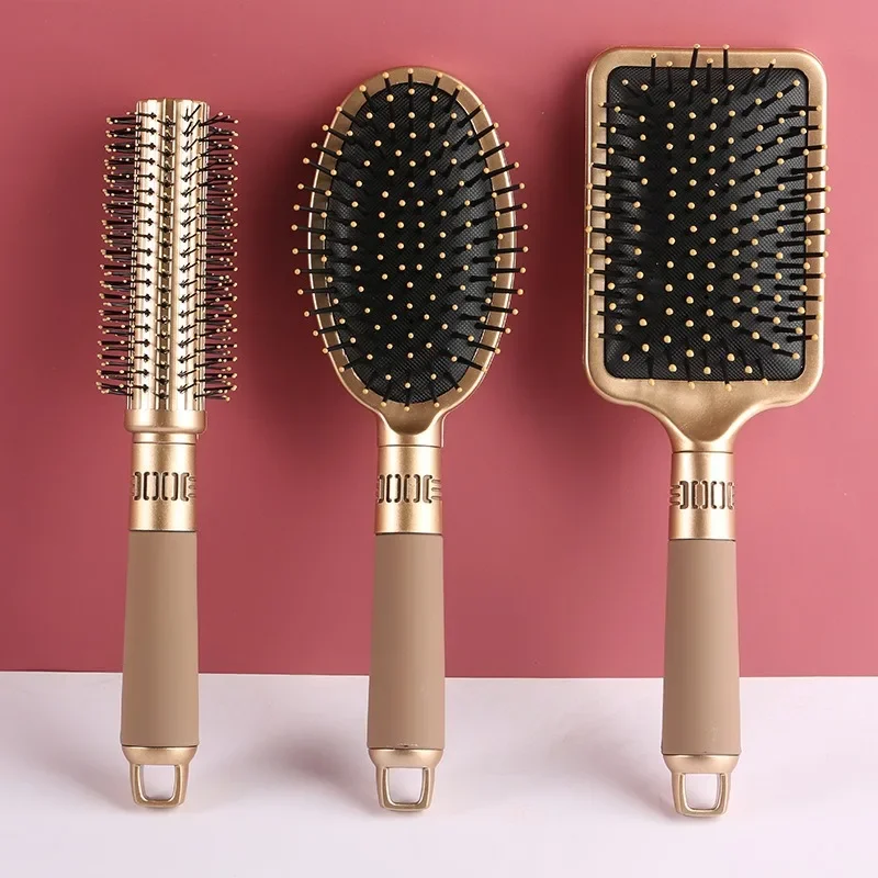 Professional Salon Straight Smooth Paddle Hair Brush Large Hairdressing All Hair Type Hairbrush Styling Comb for Women Men