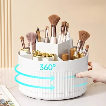 Rotating Makeup Organizer (360° Desktop Storage) 1