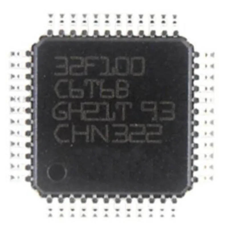 

100% NEWHigh quality products 32F100 C6T6B STM32F100C6T6B QFP48