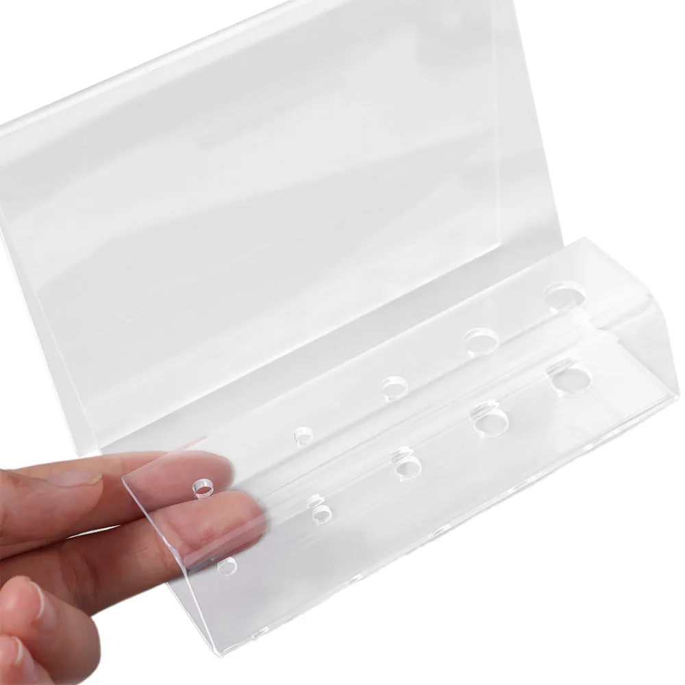 

Компактный акриловый держатель для плоскогубцев, подставка-органайзер для ювелирных инструментов, современный прозрачный дизайн