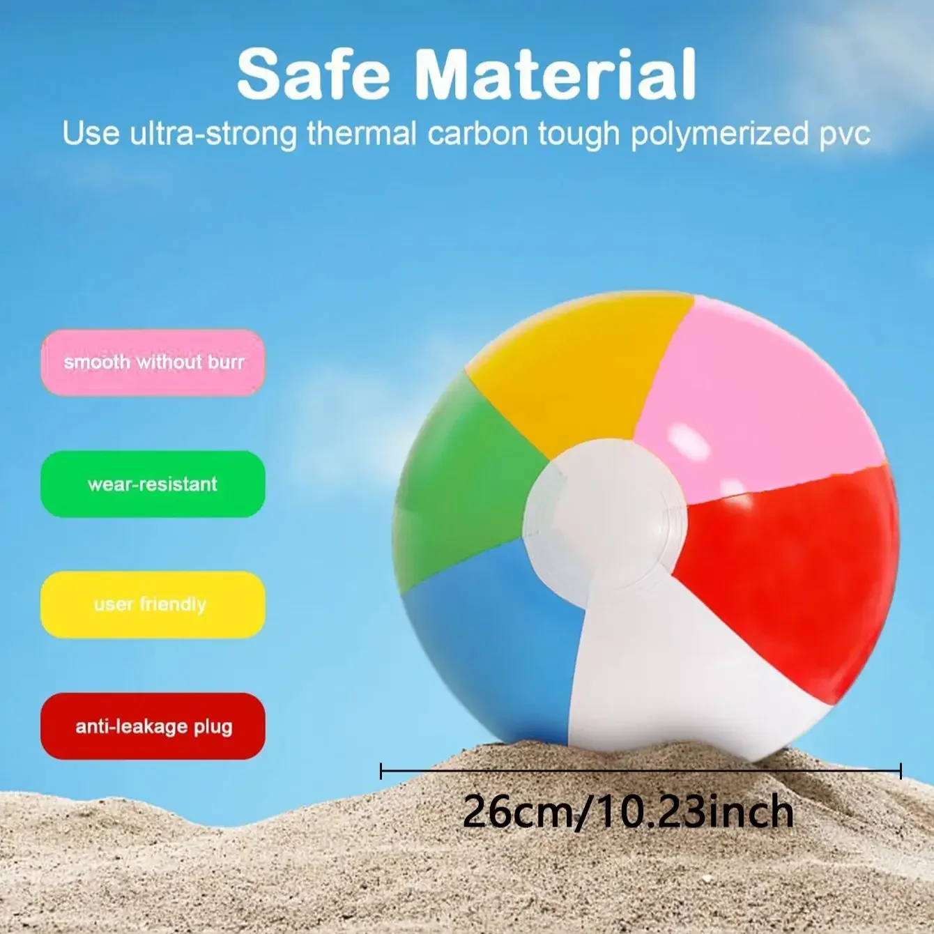 Globos inflables de verano para niños, pelota de playa para vocación hawaiana, piscina al aire libre, juguete interactivo para fiesta, 1 ud.