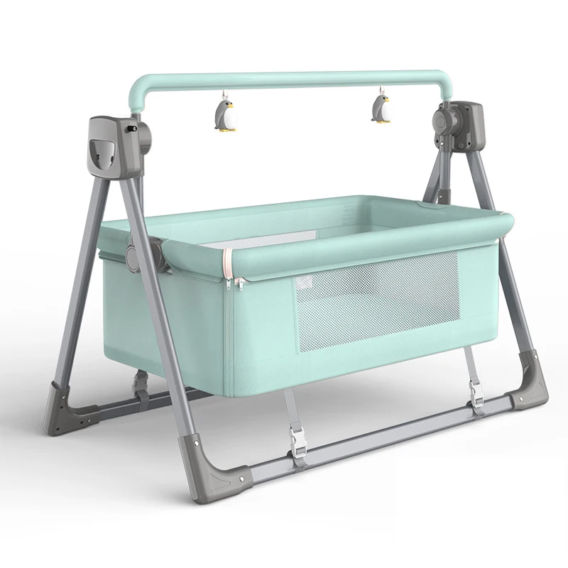 

SeaMind Electronic Music and Multiple Colors High Quality Wholesale Electric Swing Baby Infant Rocker Recliner Bed for Home