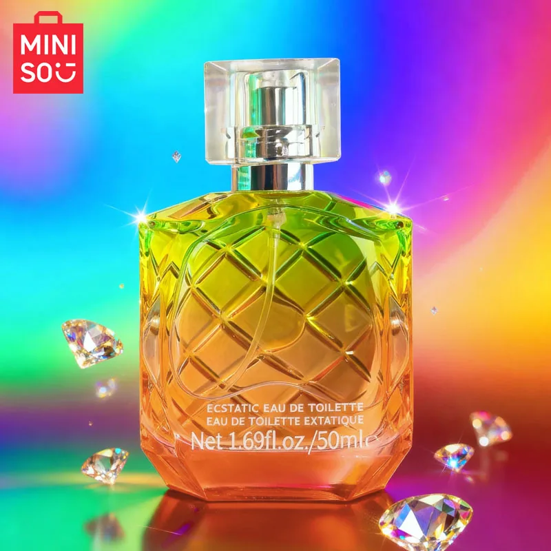 

MINISO EXTATIQUE Women Perfume Original 50ML Fruity Eau De Toilette Body Spray Luxury Designer Fragrance For Woman